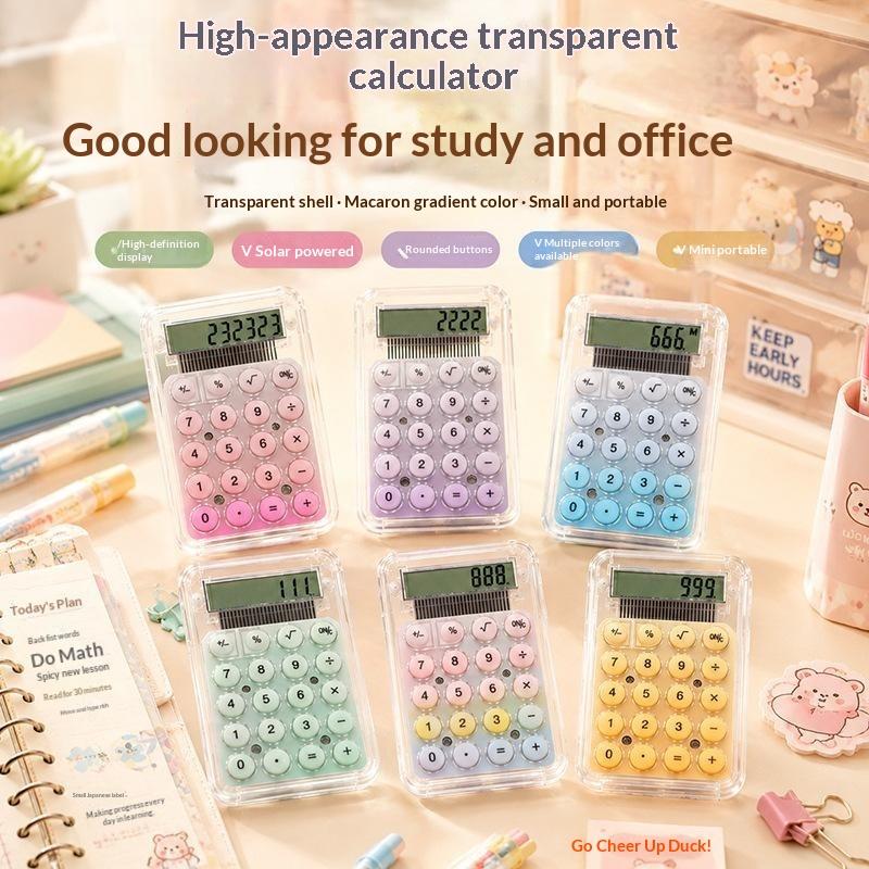 Scientific Calculator For Secondary School - Kalkulator Mini Portabel Lucu dan Senyap,