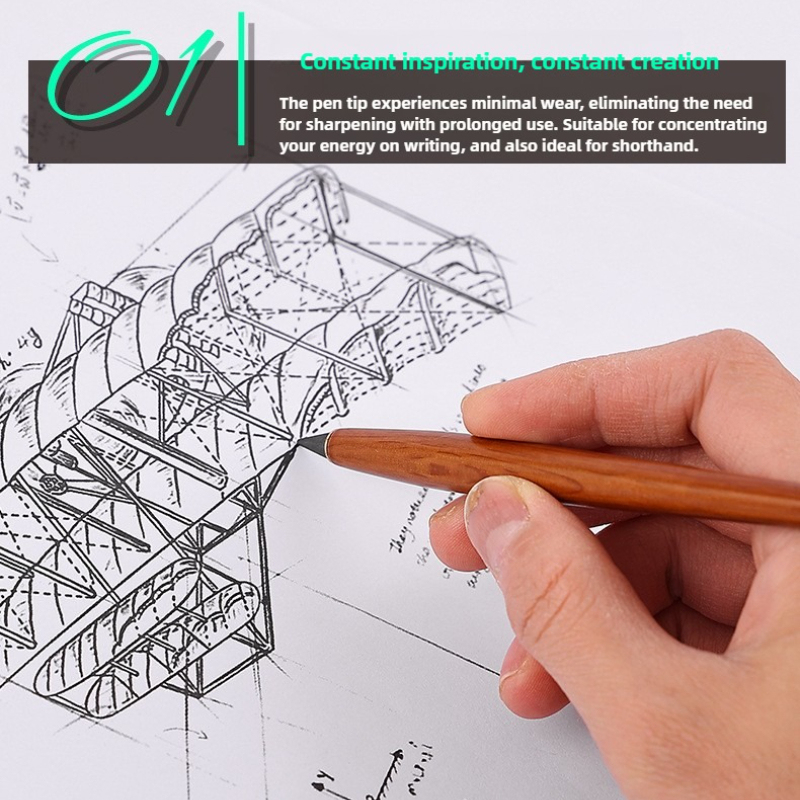 Pensil Abadi Kayu Tanpa Pengas - Writing Tools ulasan dan harga
