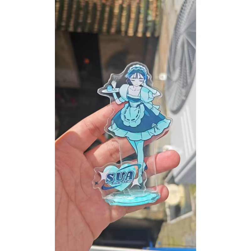 Set Stand Akrilik Alien Stage, - Desk Accessories ulasan dan harga