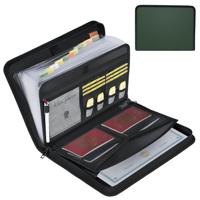 Folder Berkualitas Tinggi yang - Expandable Accordion File Folder 13 Pockets ulasan dan harga