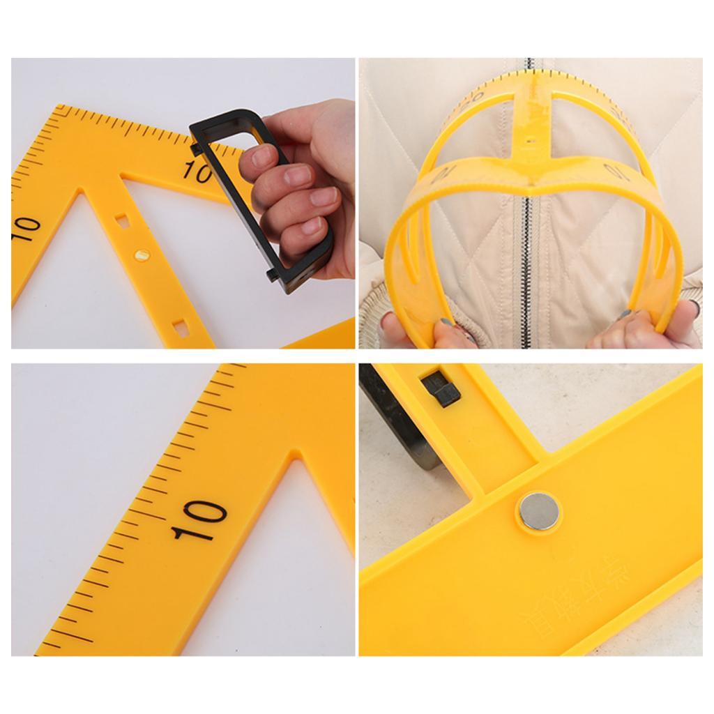 Set Penggaris Geometri Matemat - Math Geometry Set With Compass ulasan dan harga