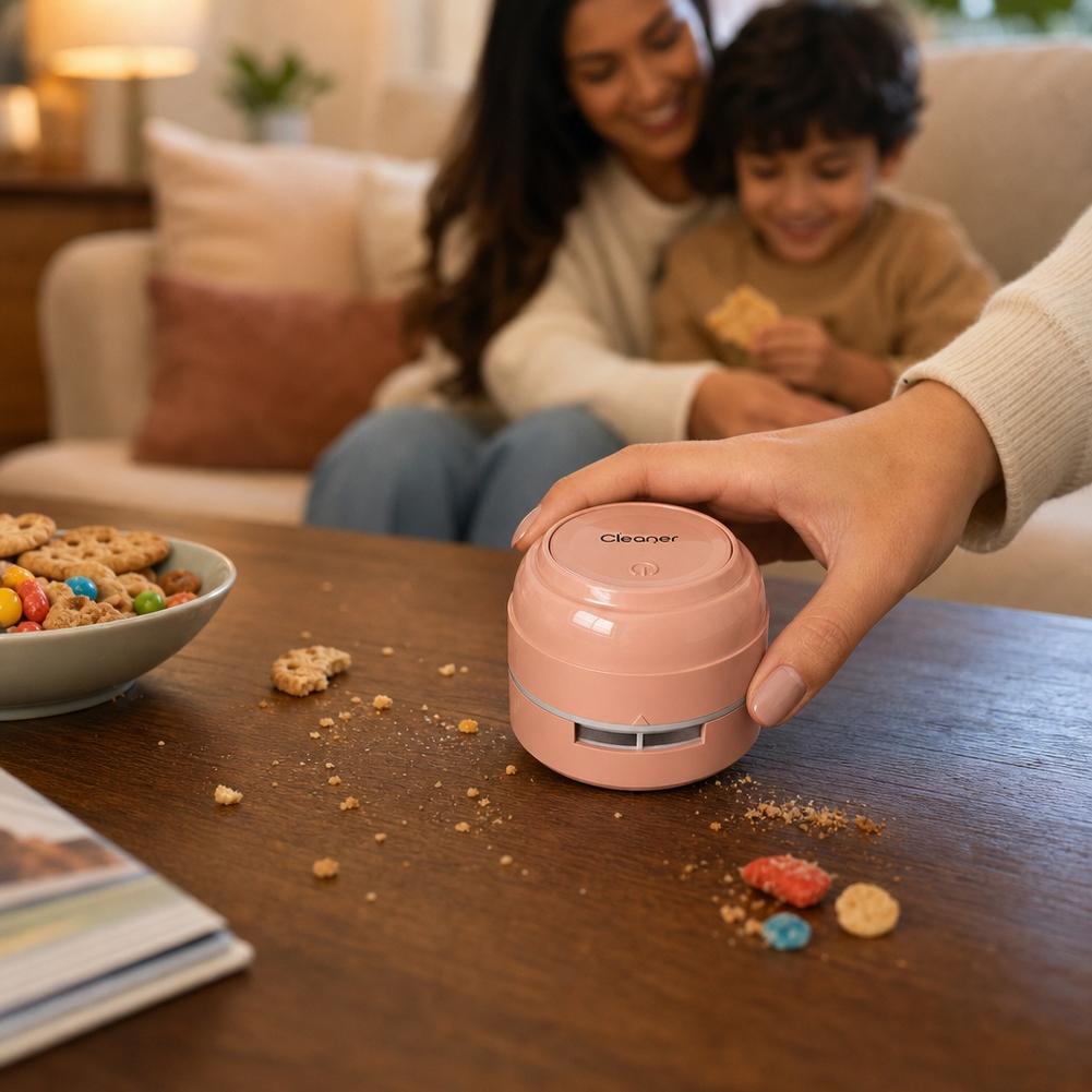 Penyedot Debu Mini Nirkabel un - Mini Desktop Vacuum Cleaner For Eraser Dust ulasan dan harga