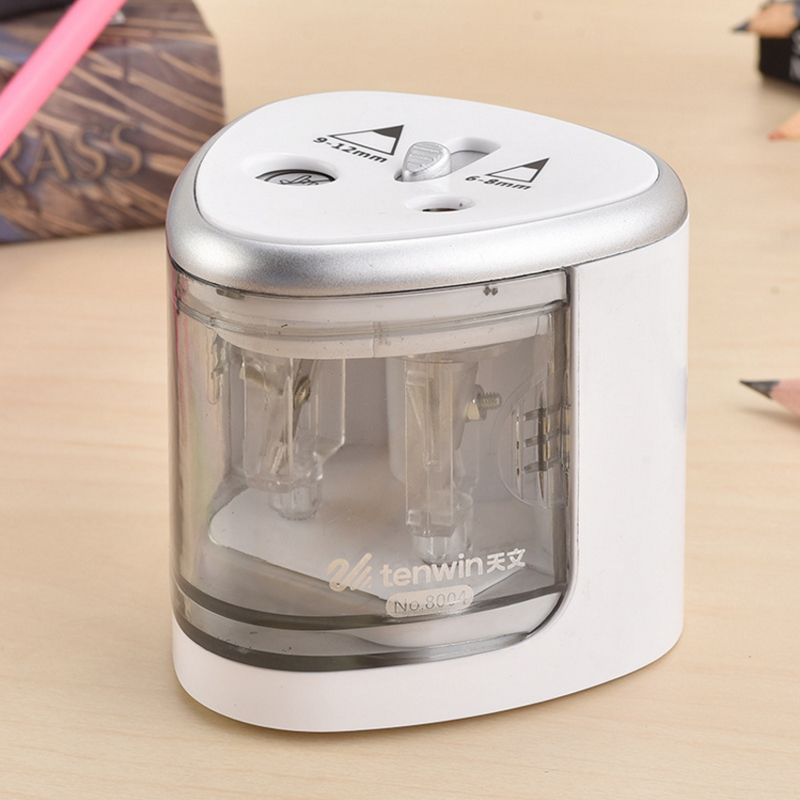 Rautan Pensil Otomatis Dua Lub - Electric Pencil Sharpener Usb ulasan dan harga